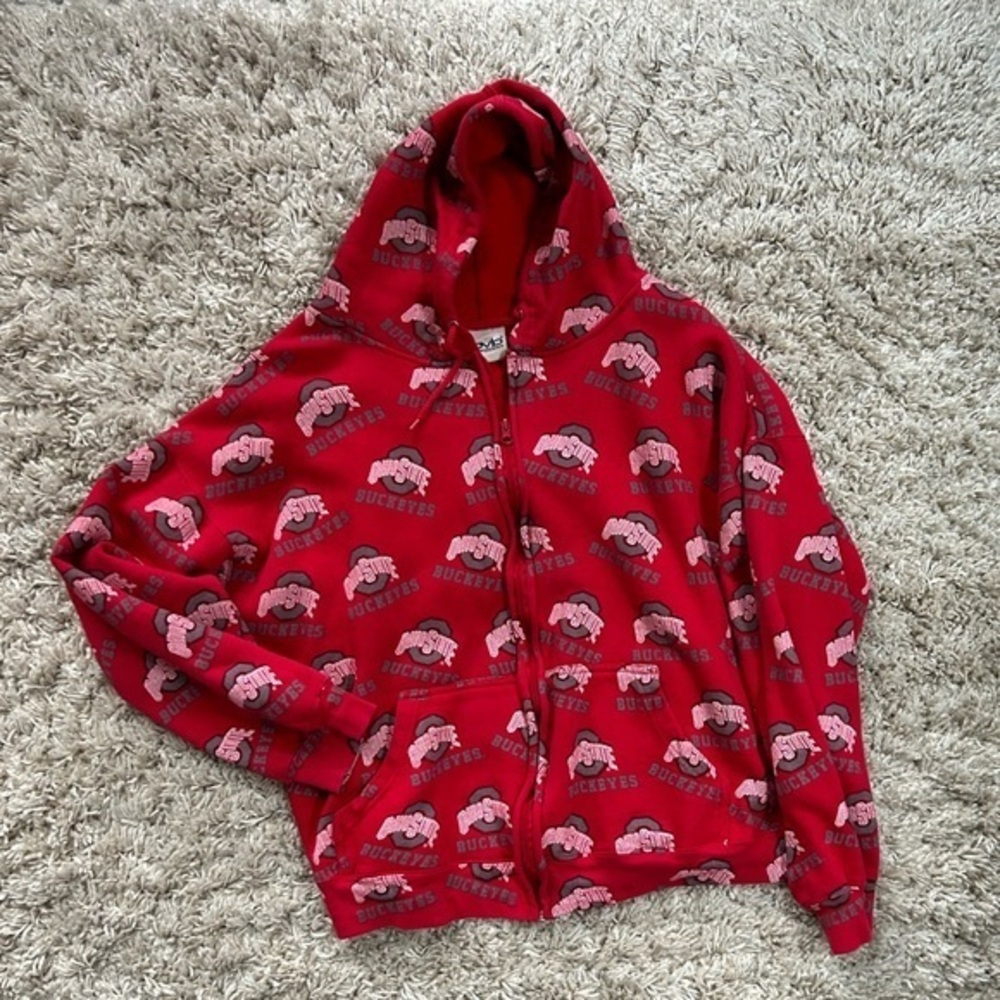 OSU VINTAGE unique The Ohio State University Buckeyes jacket